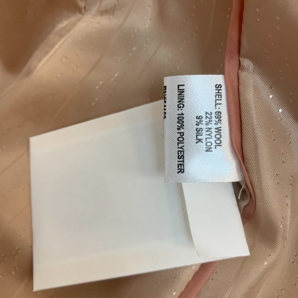 LUXURIOUS CALVIN KLEIN WOOL SILK BLEND NEW COAT - Picture 5 of 7